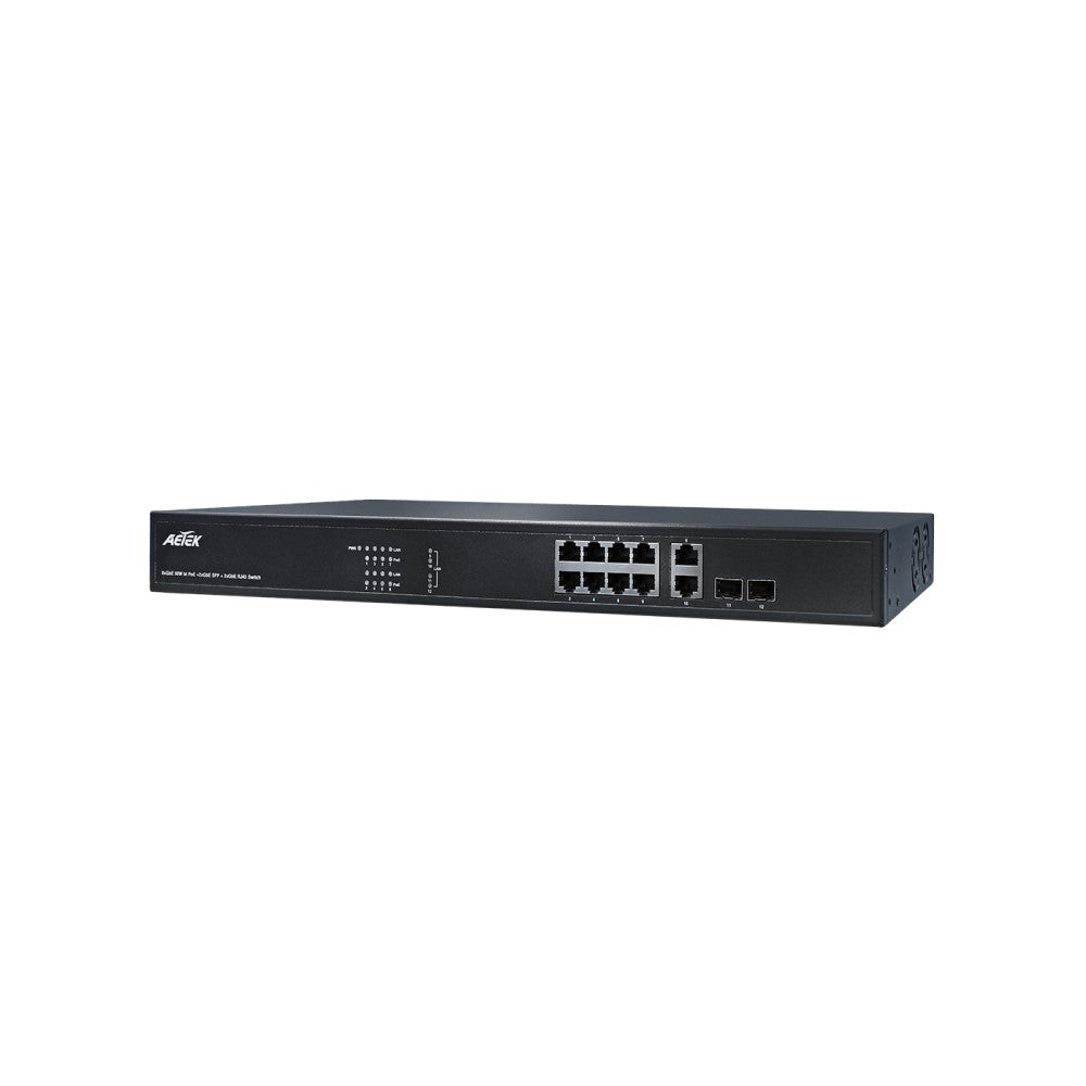 Aetek C42 Unmanaged PoE Bt Switch, for In Ceiling Switches - 4/8 Ports