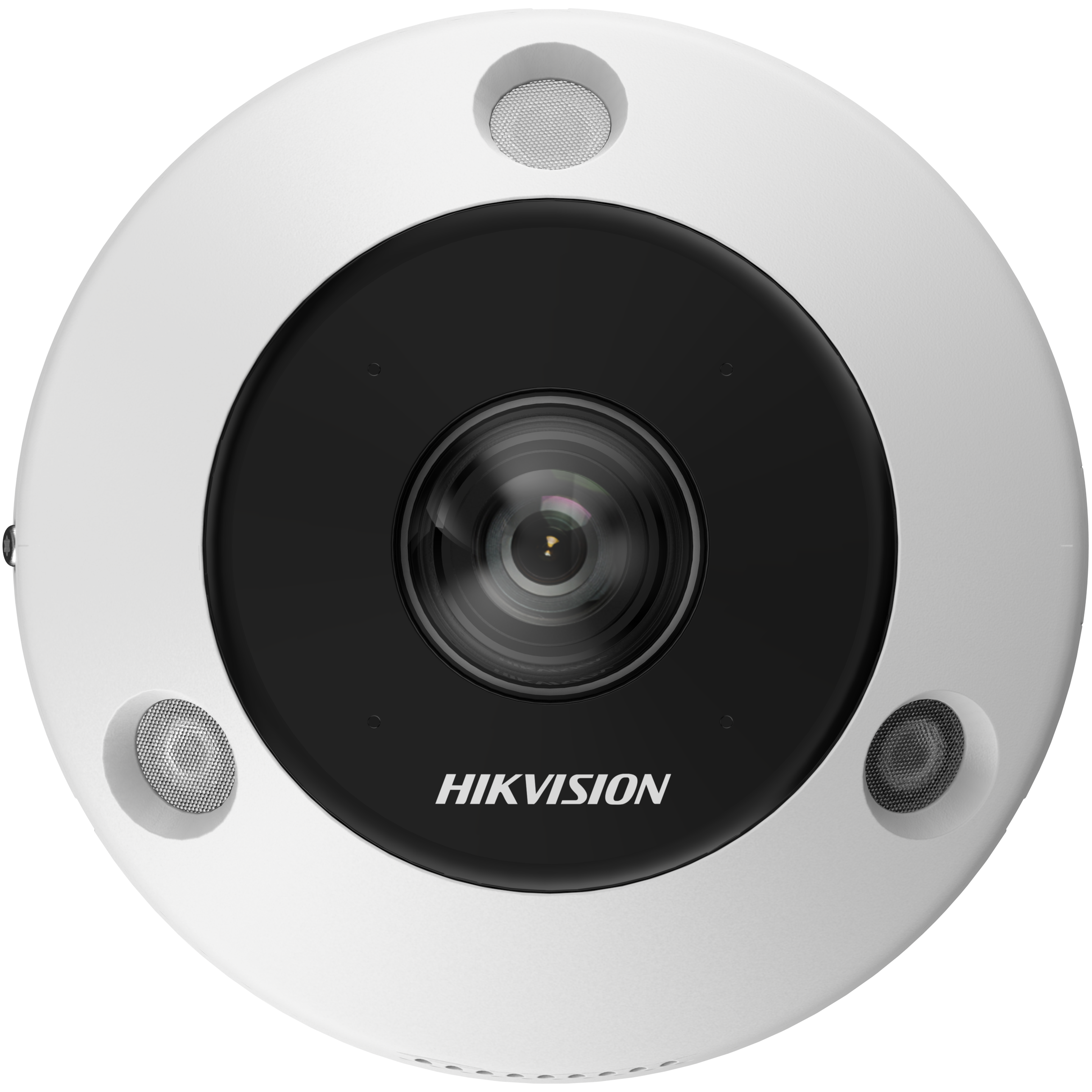 Hikvision 12MP Outdoor Fisheye Camera, Immervision Lens, 15m IR, Built-in Mic [DS-2CD63C5G1-IVS]